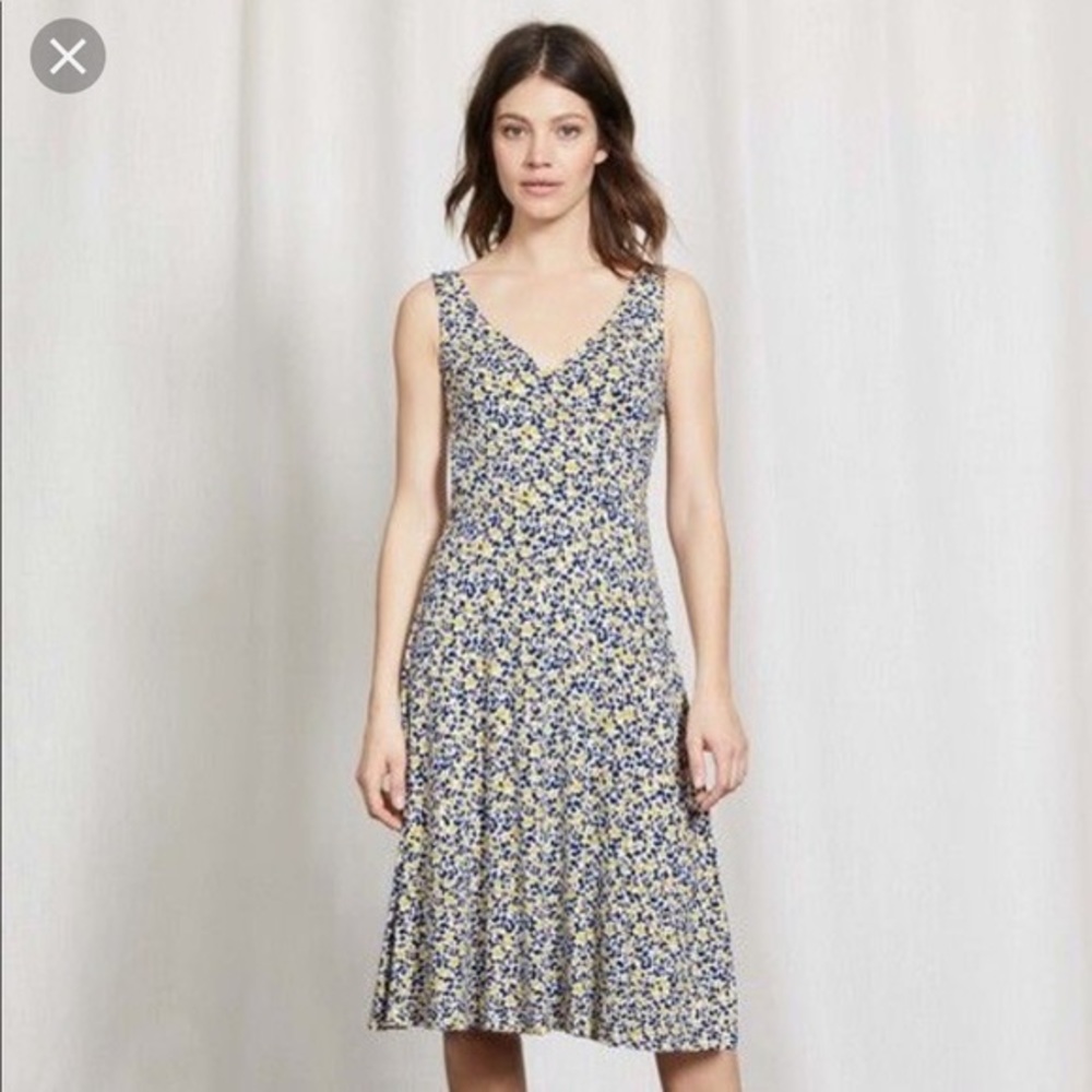 Boden- Willa Jersey Floral Print Midi Dress- Sz. 8L
